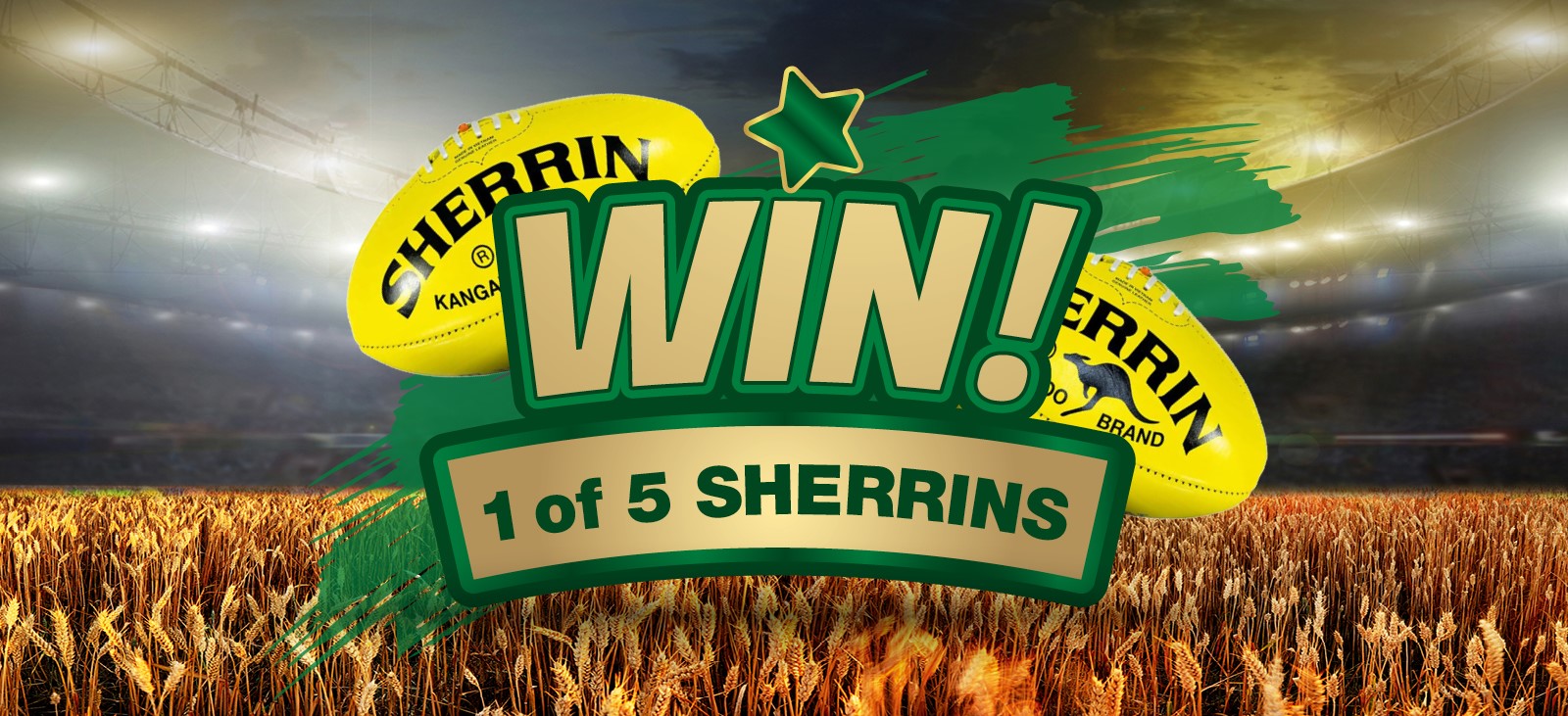 WIN 1 of 5 SHERRINS